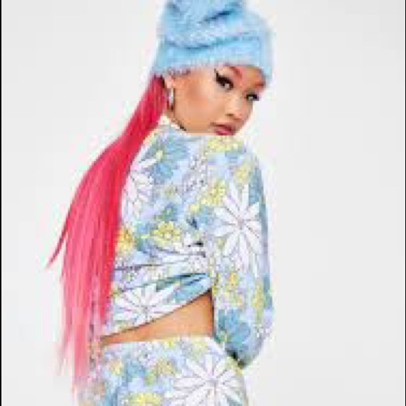 Wildfox Couture DAISY WALLPAPER JUMPER sweatshirt - Picture 14 of 15